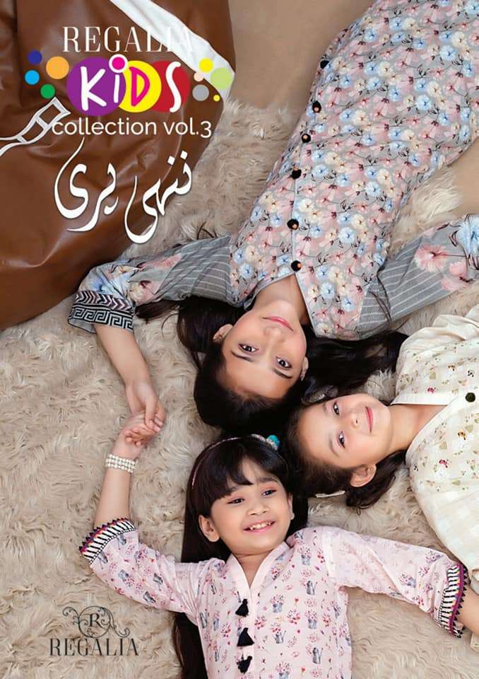 REGALIA Kids Stitched 2 Piece Vol 3